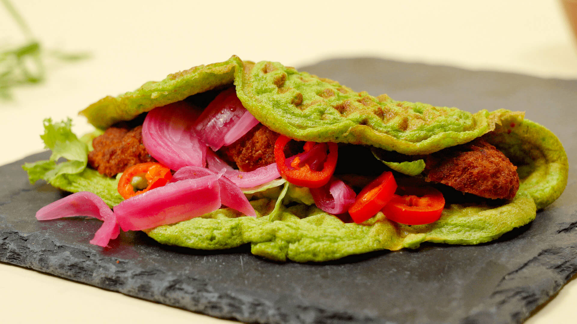 Spinach Whey Protein Waffles (Recipe) Whey. For living.