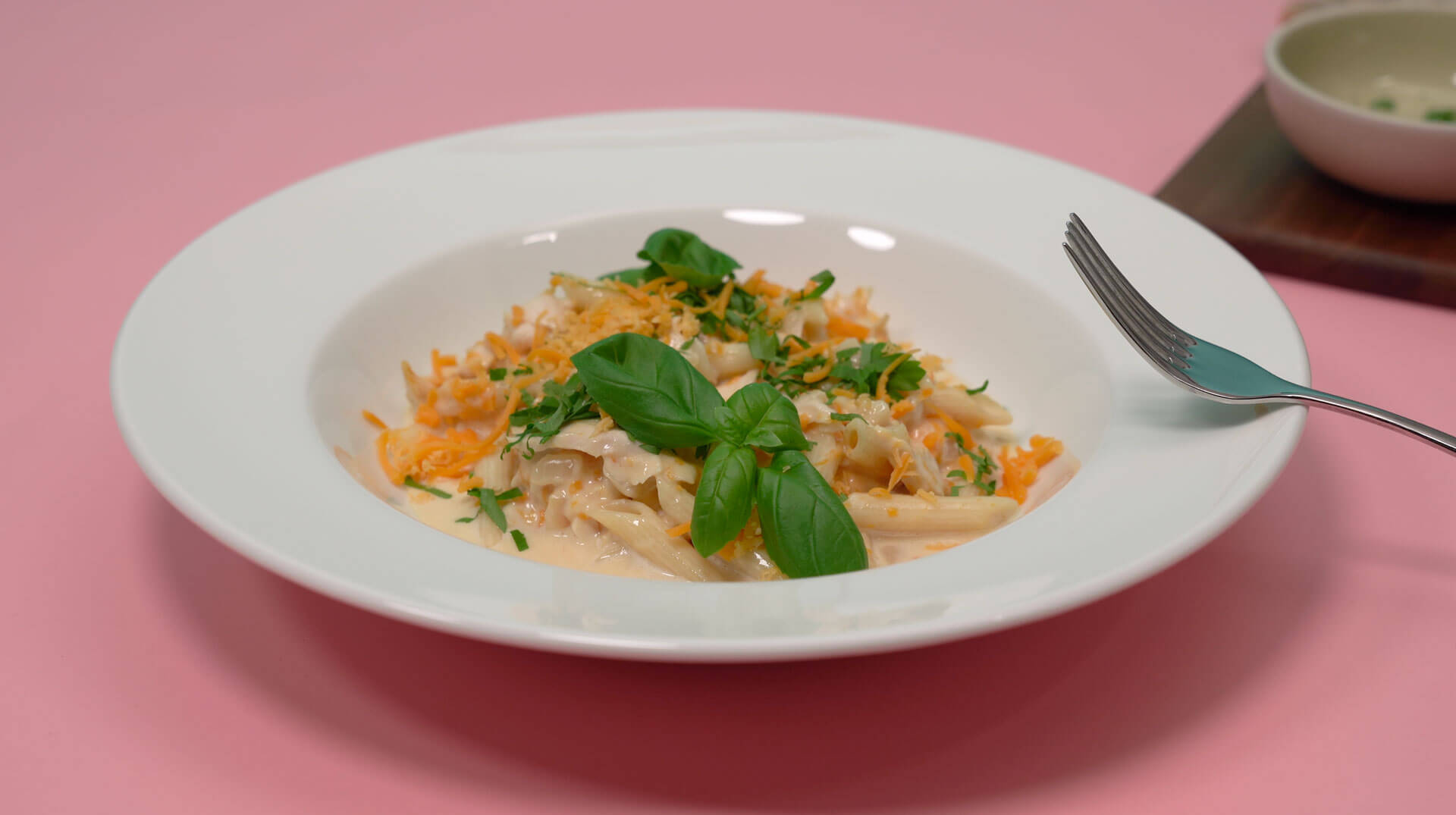 Whey Protein Pasta Alfredo (Recipe) | Whey. For living. For life.