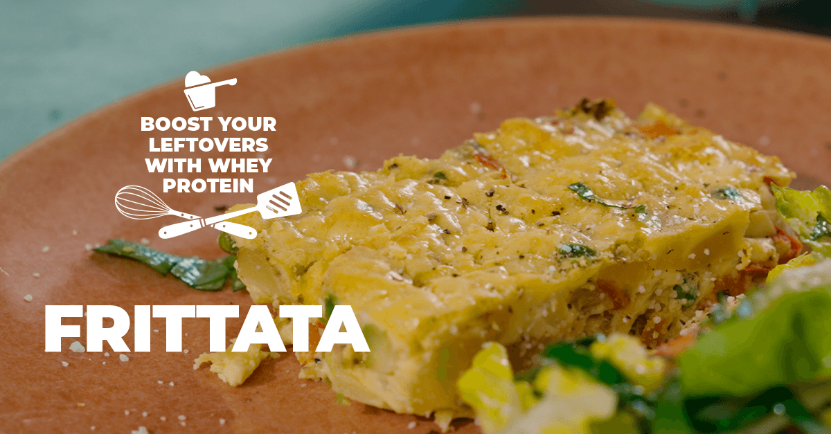 Whey Protein Frittata (Recipe) Whey. For living. For life.