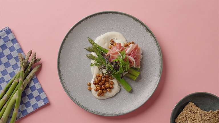 Whey Protein Mayonnaise With Asparagus (Recipe)